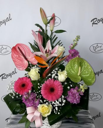 Korpa cvetni mix 473